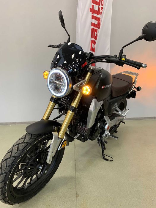 Motocicleta scrambler, 125 cc, Rockstar 125 cc, Rate ! Pe stoc !