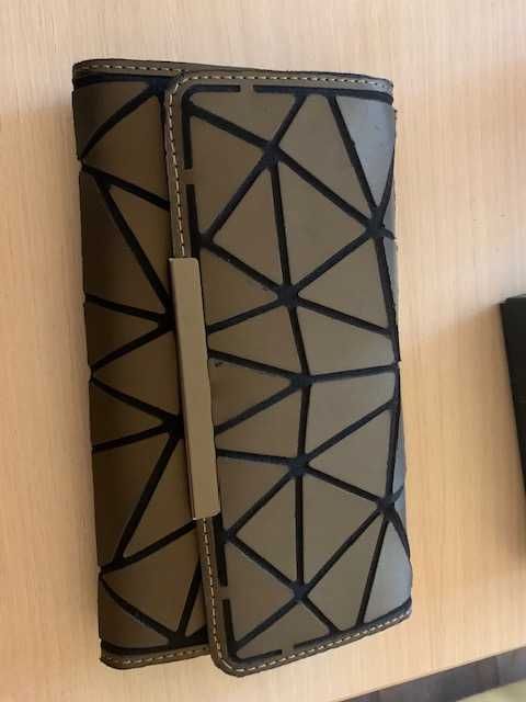 PORTOFEL piele naturala, neutilizat