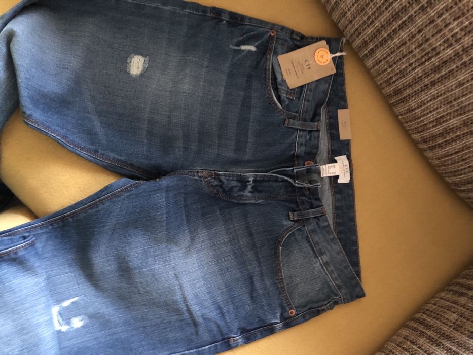 Blugi CTF, denim, model in trend