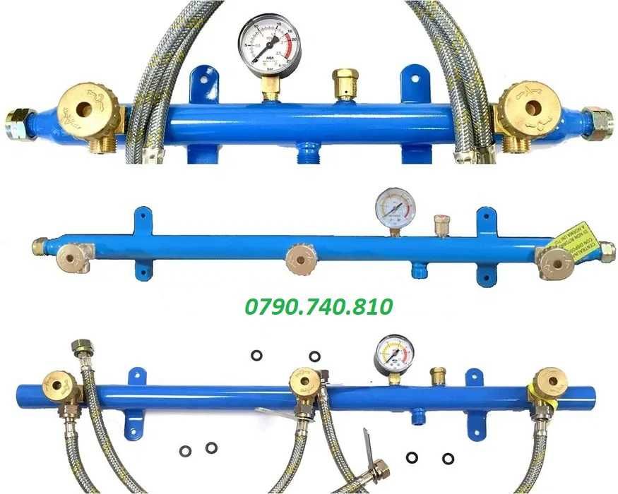 Kit complet 2,3,4 butelii GPL 50L/80L+accesorii pentru centrale