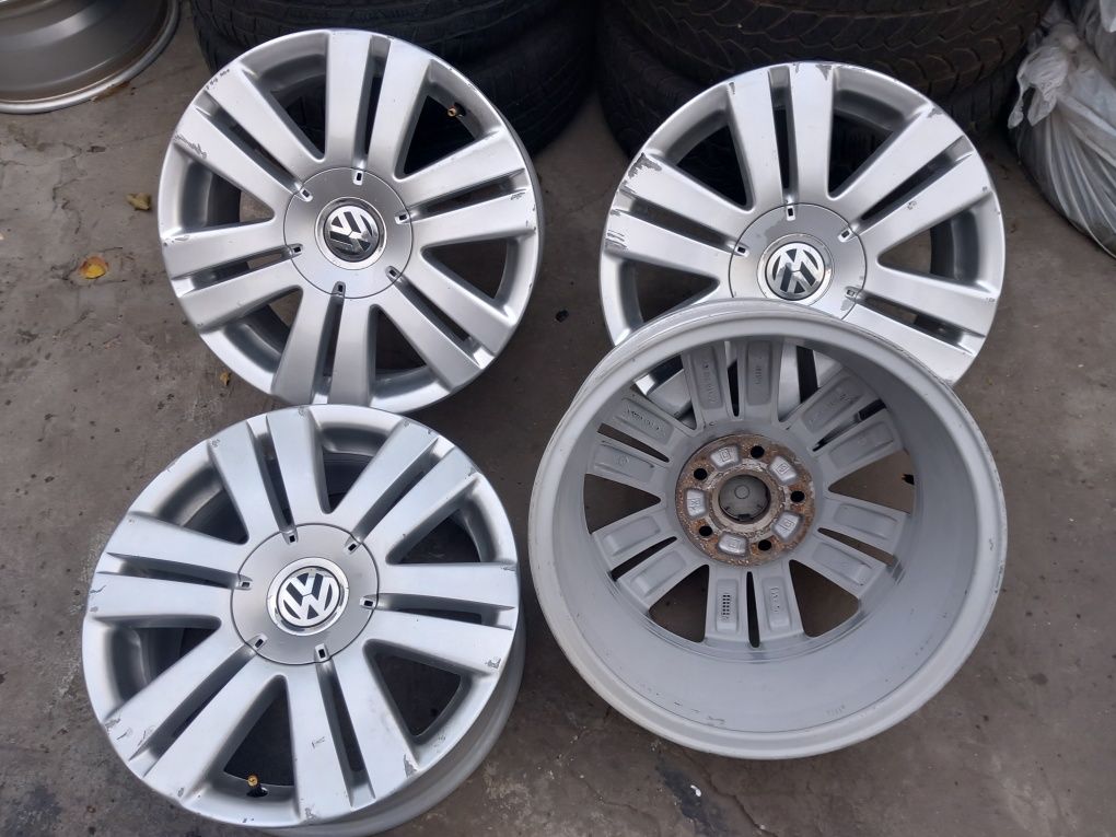 Set 4 jante aliaj r16 Volkswagen 5x112 ,Passat, Golf, Touran,