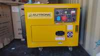Vand generator mobil diesel 6Kw insonorizat-Super-Silent EM7500DE nou