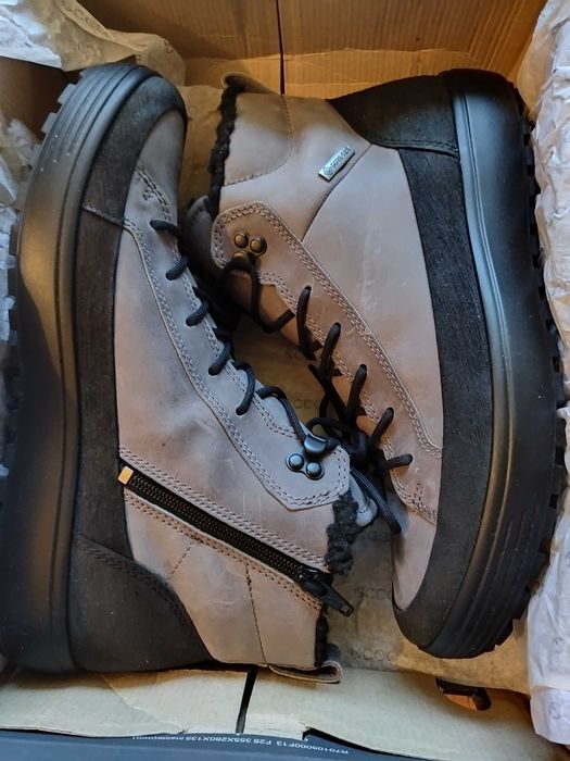 Ботинки Ecco (Дания),зима,Gore-Tex,нубук+овчина,оригинал,новые,р-р 43