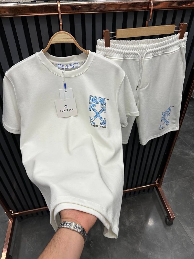 Compleu sport Off-White bumbac