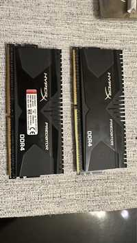 RAM DDR4 2400 Mhz HyperX Predator - 2x 4GB
