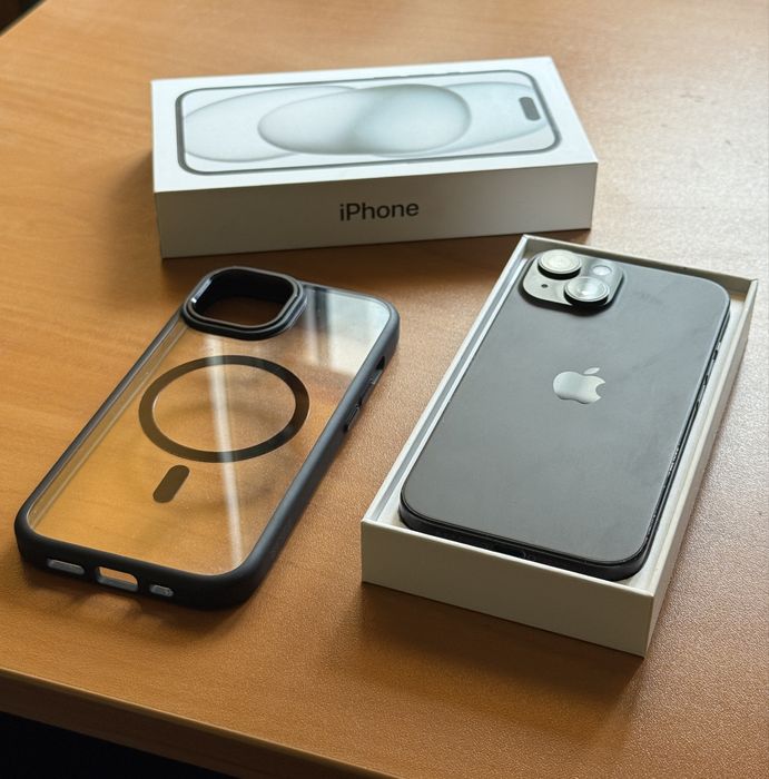 Iphone 15 128GB Black Matte