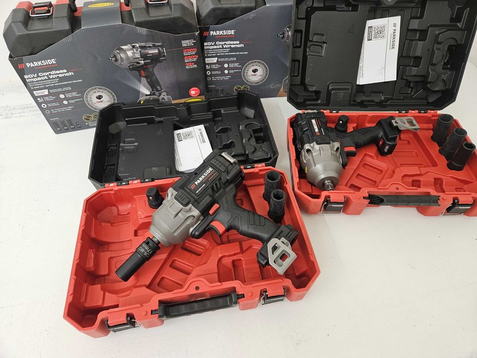 Нов гайковерт 1898Nm/1356Nm Parkside Performance 20v 1/2