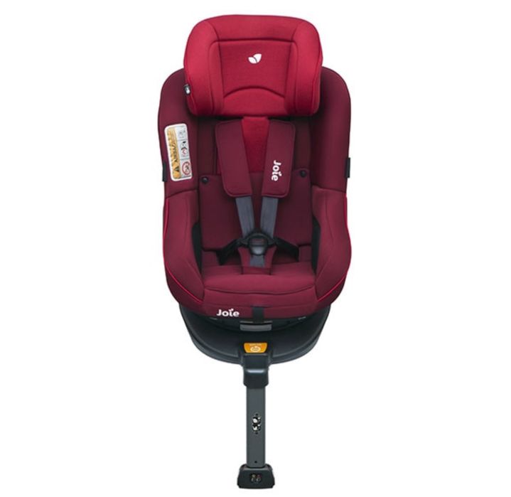Scaun auto JOIE Spin 360 Merlot C1416AFMER, Isofix, 0-18 kg, rosu