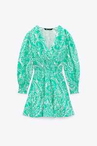 Зеленикава рокля от Зара