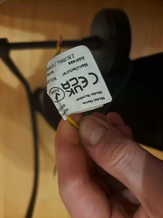 Lustra Abakus - 4891 Negru Alb