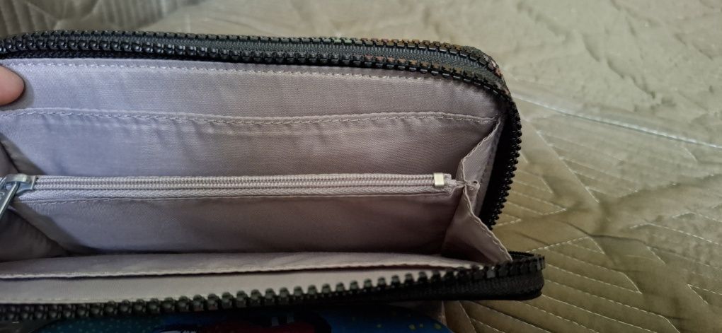 Portofel dama Kipling negru