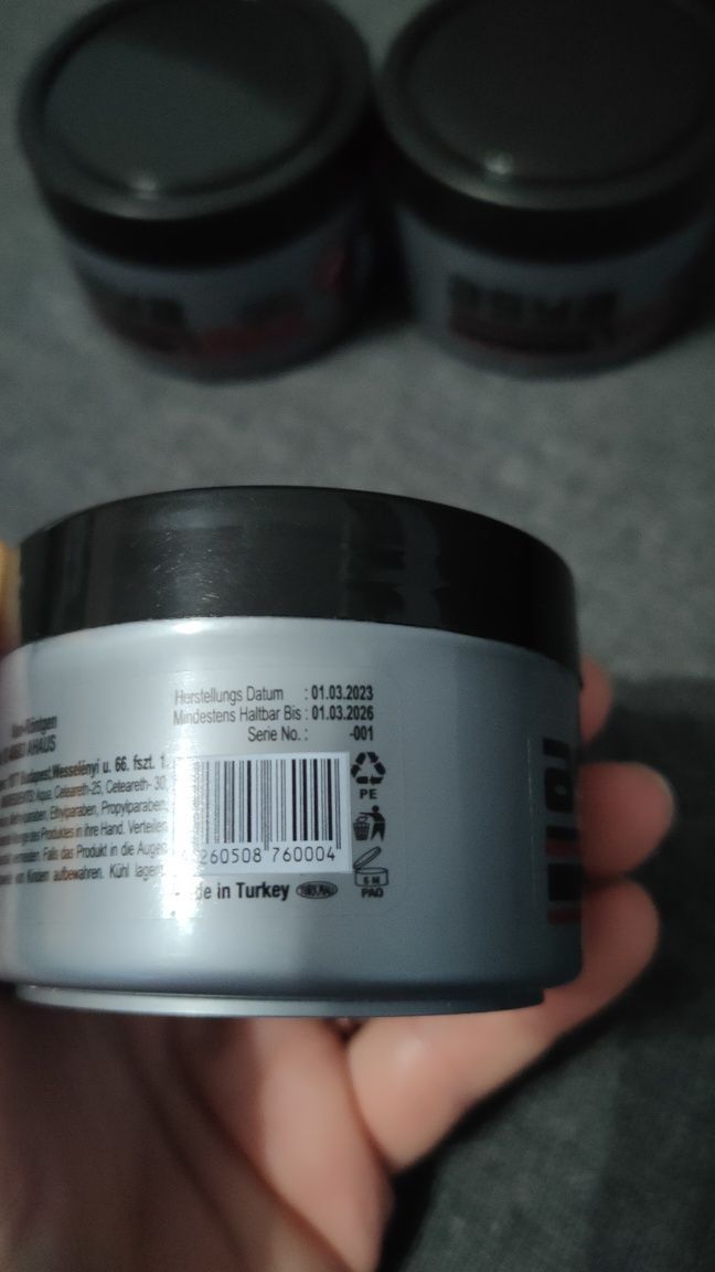 ASYA Gel-Wax Extra Strong Hair Wax Гел за коса 3 x 100