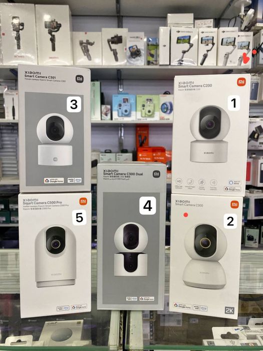 Mi Kamera C500 Pro / C300 / C301 / C200 / C300 Dual есть в наличии