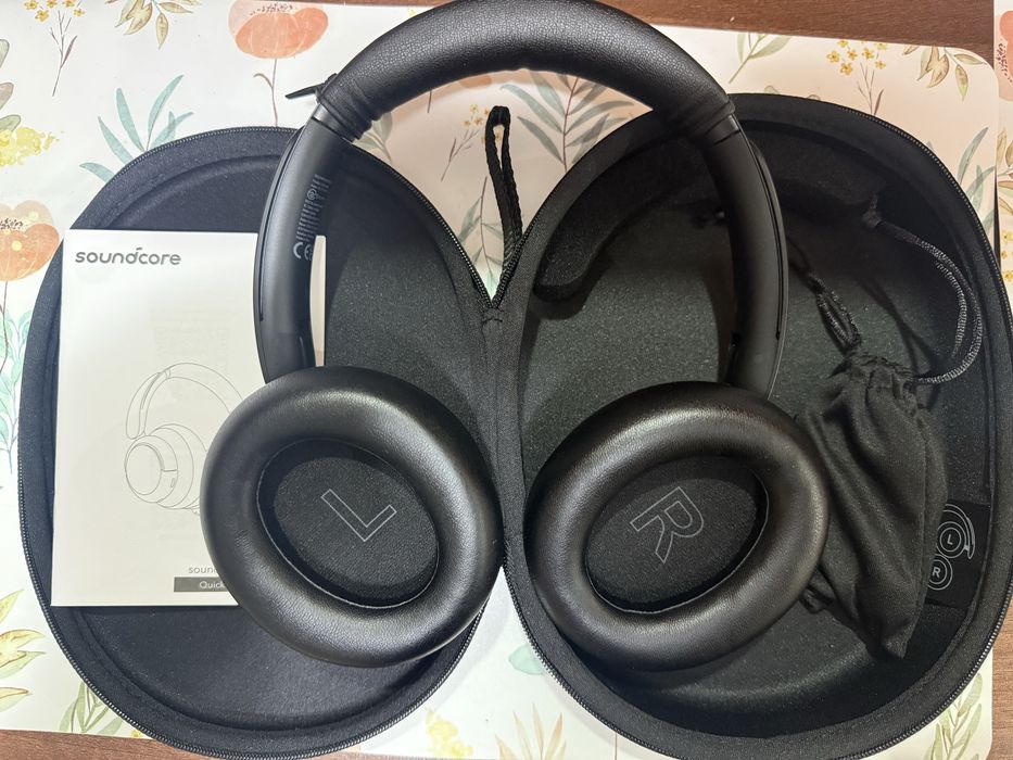 Casti Soundcore by Anker Life Q30 Hybrid noise, wireless, UPGRADED