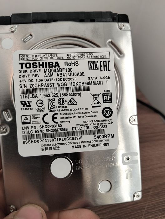 Продам HDD на 1 Тб