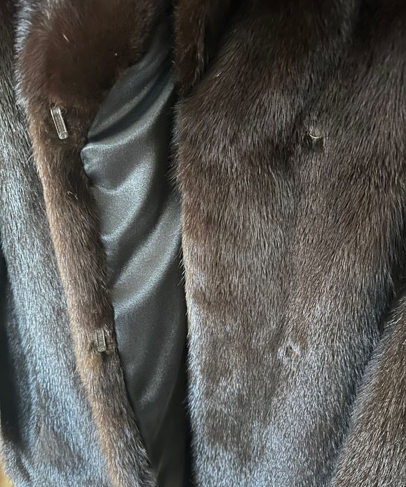 Haina dama din blana naturala nutrie