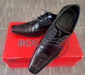 Pantofi bărbătești, ginere, măsura 42-43, piele lăcuită, brand BOGARD