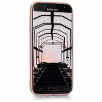 Husa Samsung Galaxy J5 2017, slim antisoc Rose-Gold