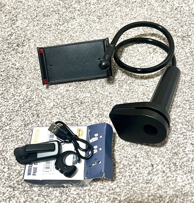 Suport Kindle si inel rasfoire pagini