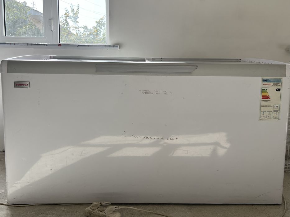 Eurolux xolodilnik 1oy ushlatilgan xolati ishlashiga gap yuq 400 l lik
