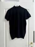 Tricou negru tip basic, mărimea L – material moale și confortabil