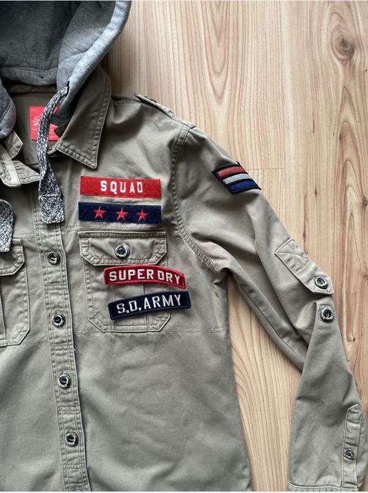 SUPERDRY S.D.ARMY / мъжка дънкова риза/тип яке М