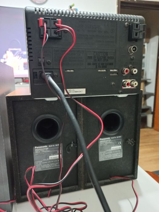 Sistem audio denon si panasonic