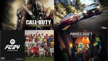 Hard disk extern (USB) cu 70 jocuri PS3, GTA V, FIFA 24, Minecraft