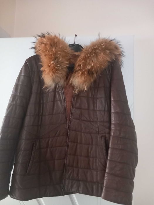 Кожено яке  като нова