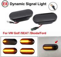 Бягащи мигачи (динамични мигачи) тип Dynamic LED за VW Seat Skoda Ford