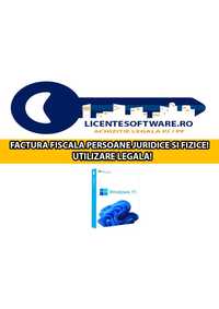 Licente Windows 11 Pro & Home - LEGAL - RETAIL - Factura PJ / PF!