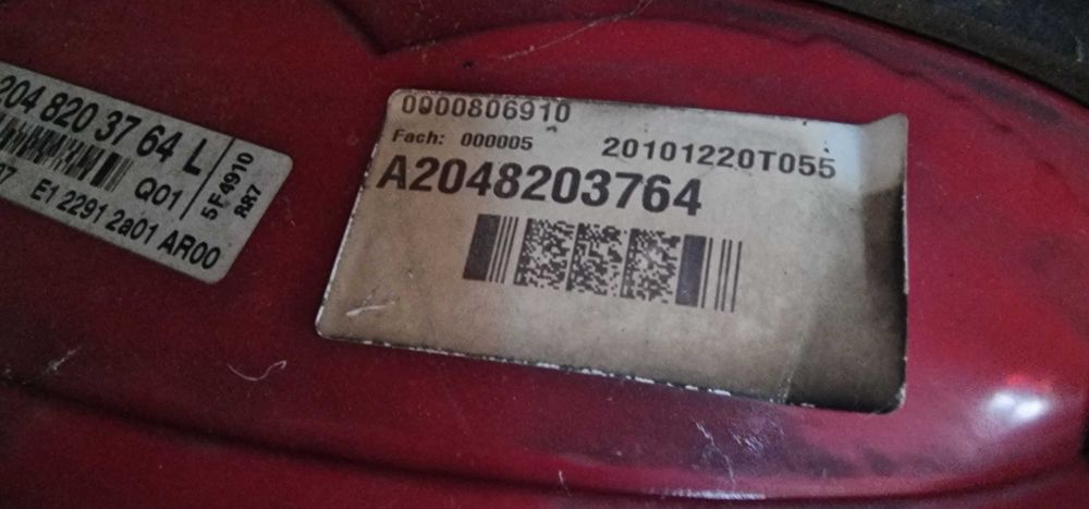 Stop Mercedes C Class W204 Stanga 2007-2011 2o48203764