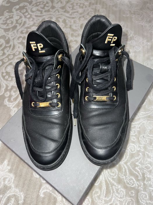 FILLING PIECES low top aten all black 42