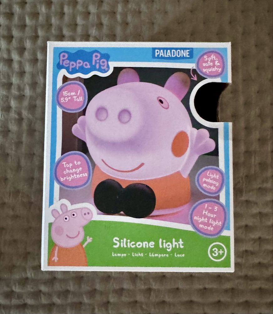 Peppa Pig силиконова нощна лампа