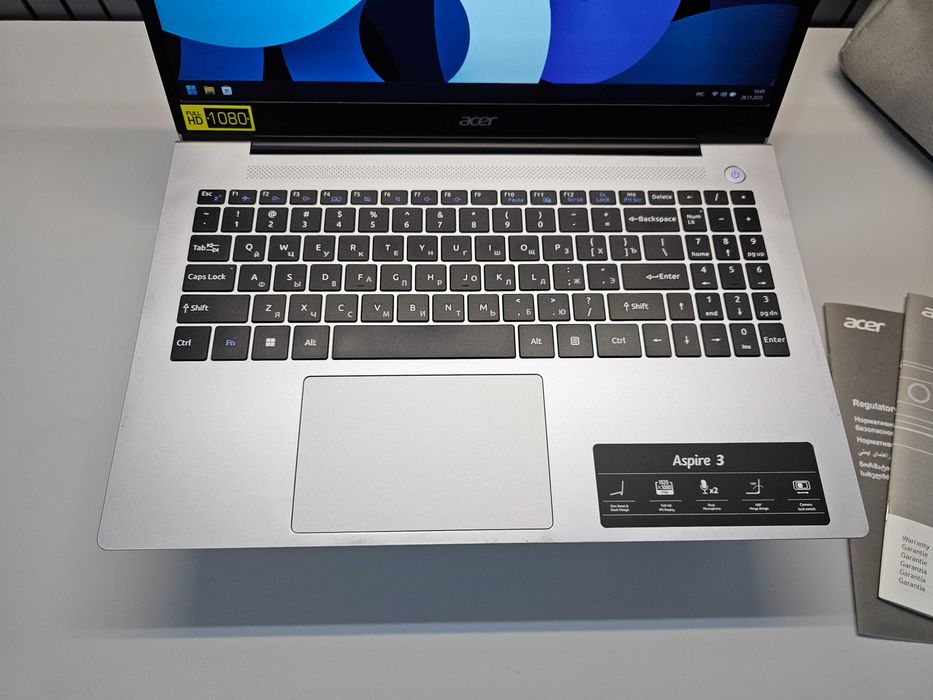 ПРОДАМ Acer A325-42 Ноутбук  Ryzen™5-7430U/16GB/512SSD/15.6"iPSFullHD.