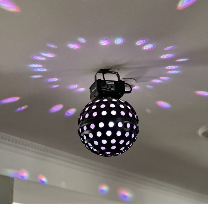 Светомузыка в рабочем состоянии