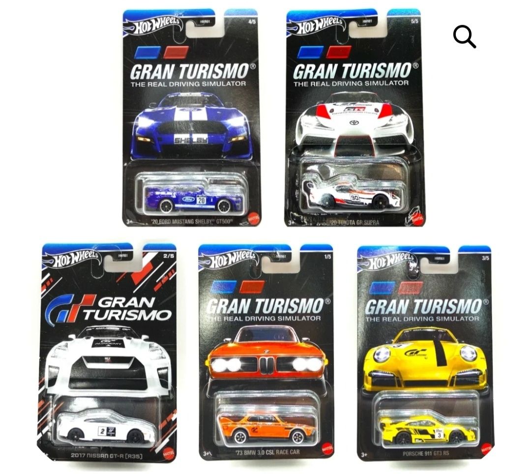 Set gran turismo Hot wheels 75 de lei toate