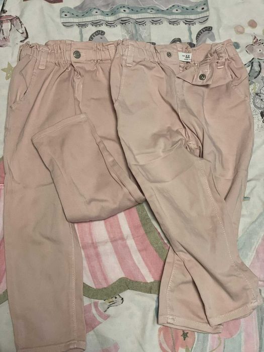 Сладурски запазени панталони Zara р-р 2-3 г 98 см, по 10 лв