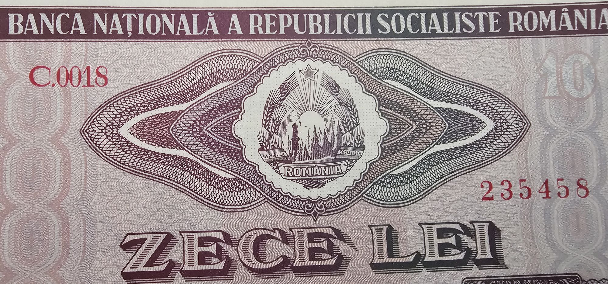 Bancnota 10 lei din 1966, 2 bancnote neutilizate