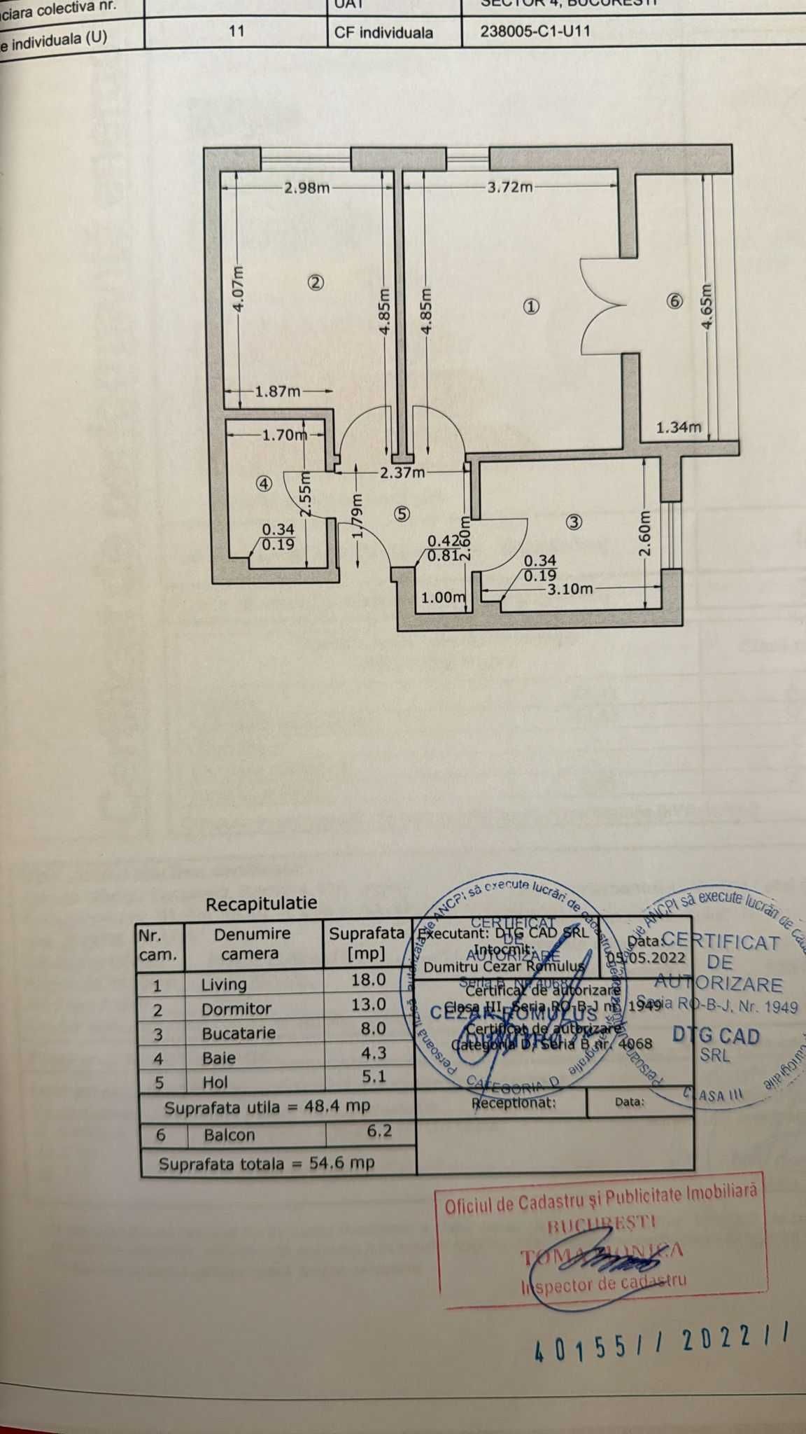 Vand apartament 2 camere decomandat | Direct proprietar | Comision 0