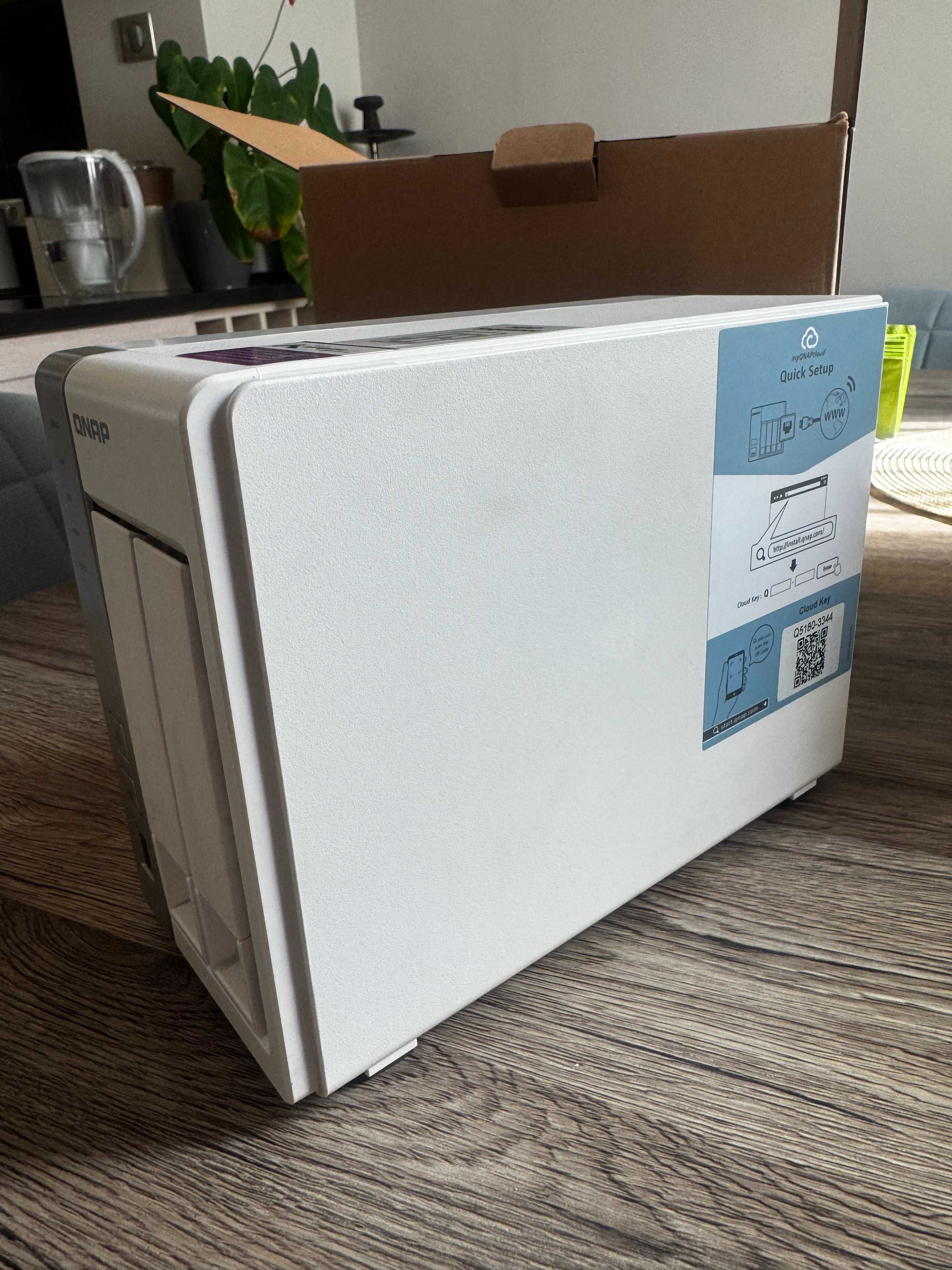 NAS QNAP TS-231P2 –Разширена RAM памет 8GB + 2x2TB хард диска WD Black