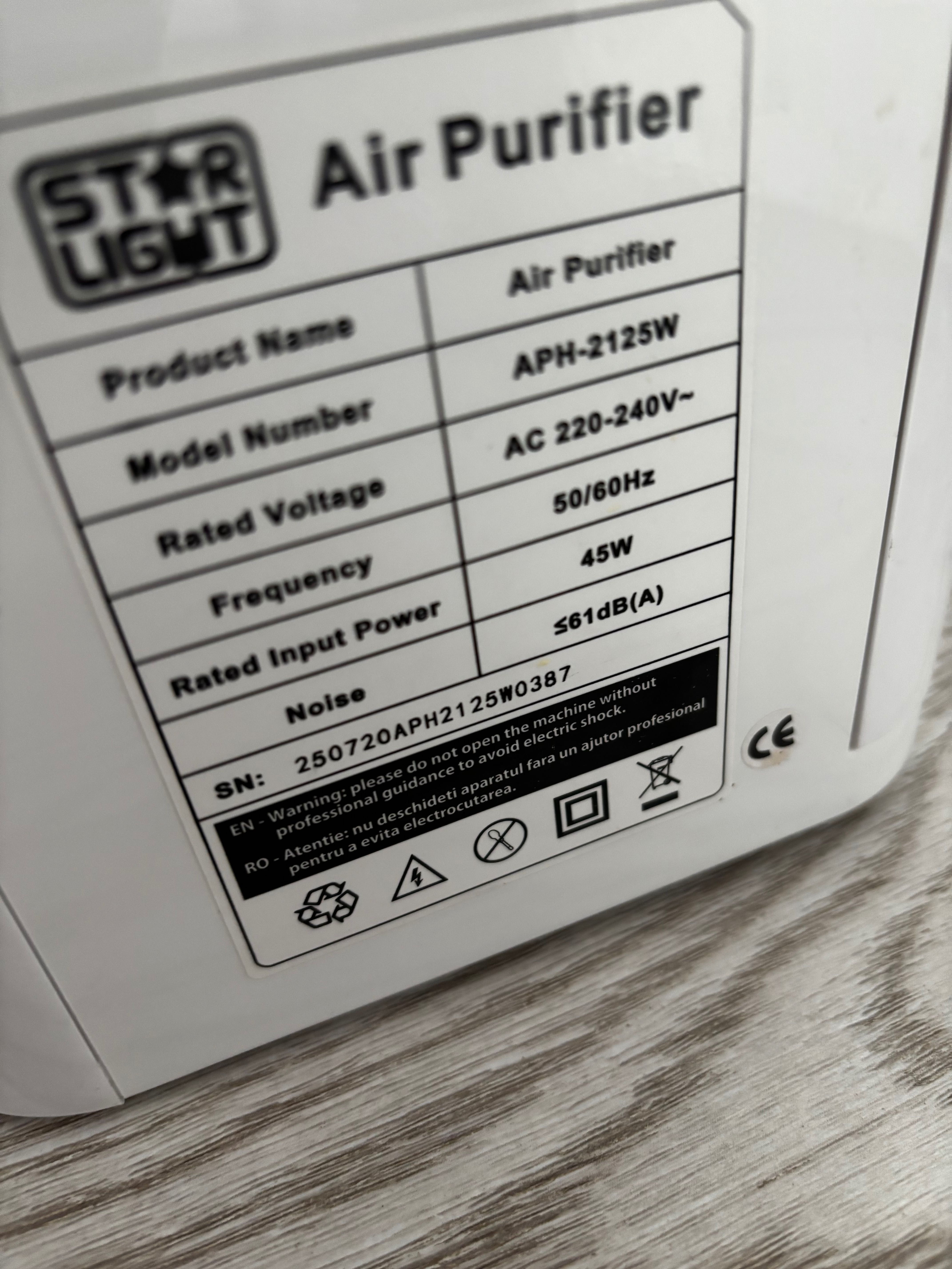 Purificator aer Star Light cu 5 filtre