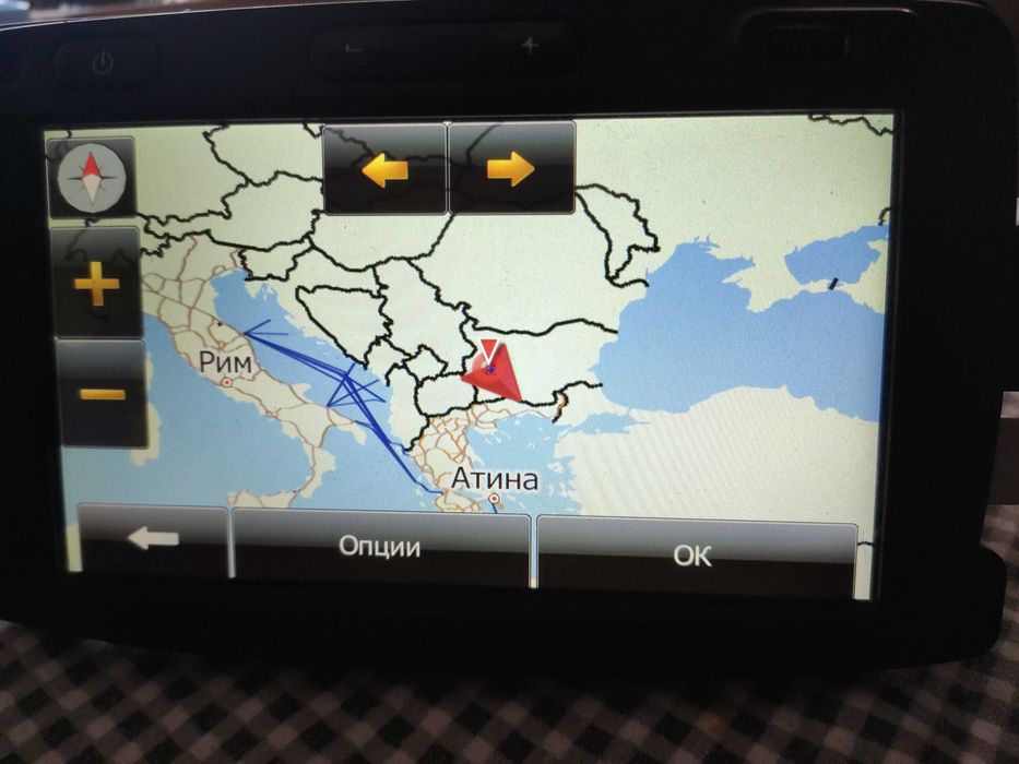 Навигация за Дачия