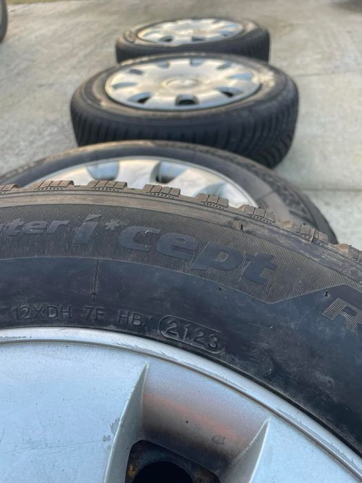 Roți de iarnă complete 195/65/15 5x112