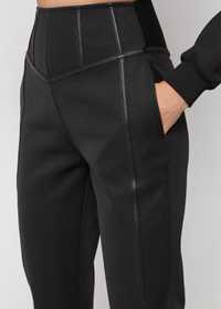 Maniere De Voir оформящ спортен панталон, черен, 44