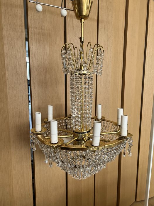 Люстра СССР на 11 лампочек