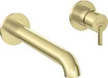 Златен мат смесител за вграждан Баня модел Silia Brushed Gold BQS_R54L