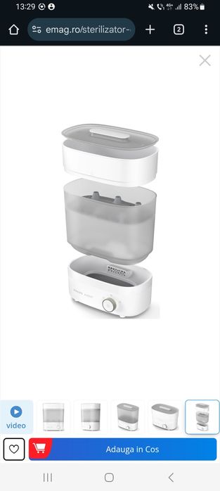 Sterilizator/uscator Philips Avent Premium