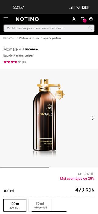 Parfum Montale Full Incense