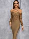 Rochie midi bandage